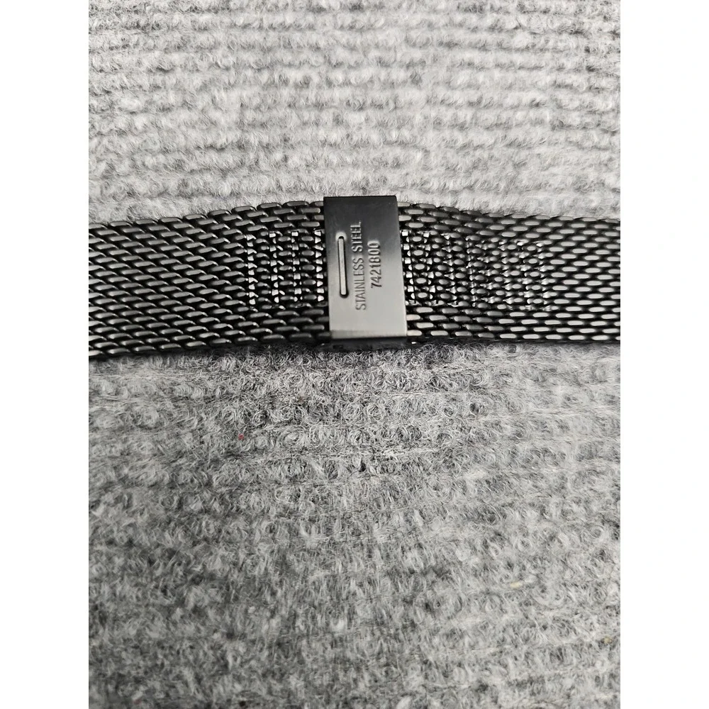 Michael Kors Mens Blake Watch Chronograph‎ Mesh Strap Black MK8778 New $250 OS